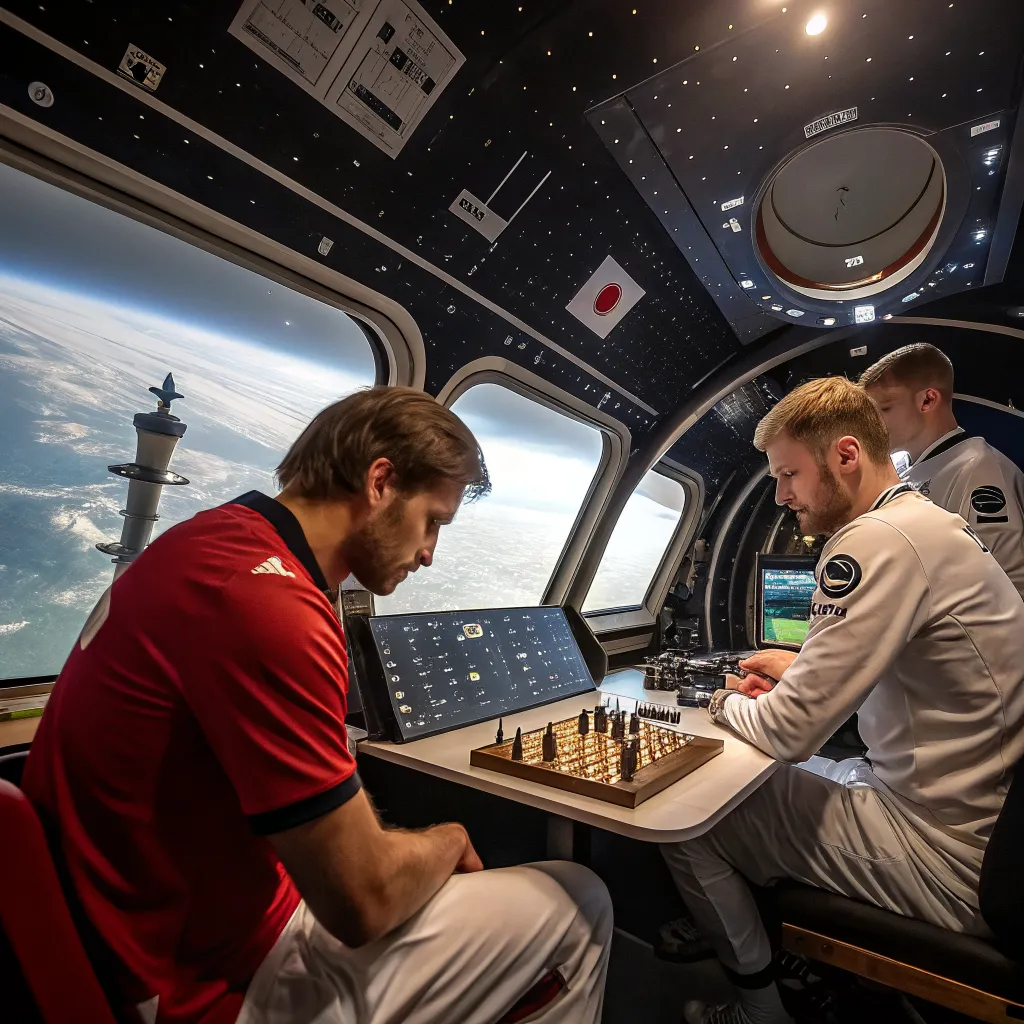 Hráči v prostoru NORVALION